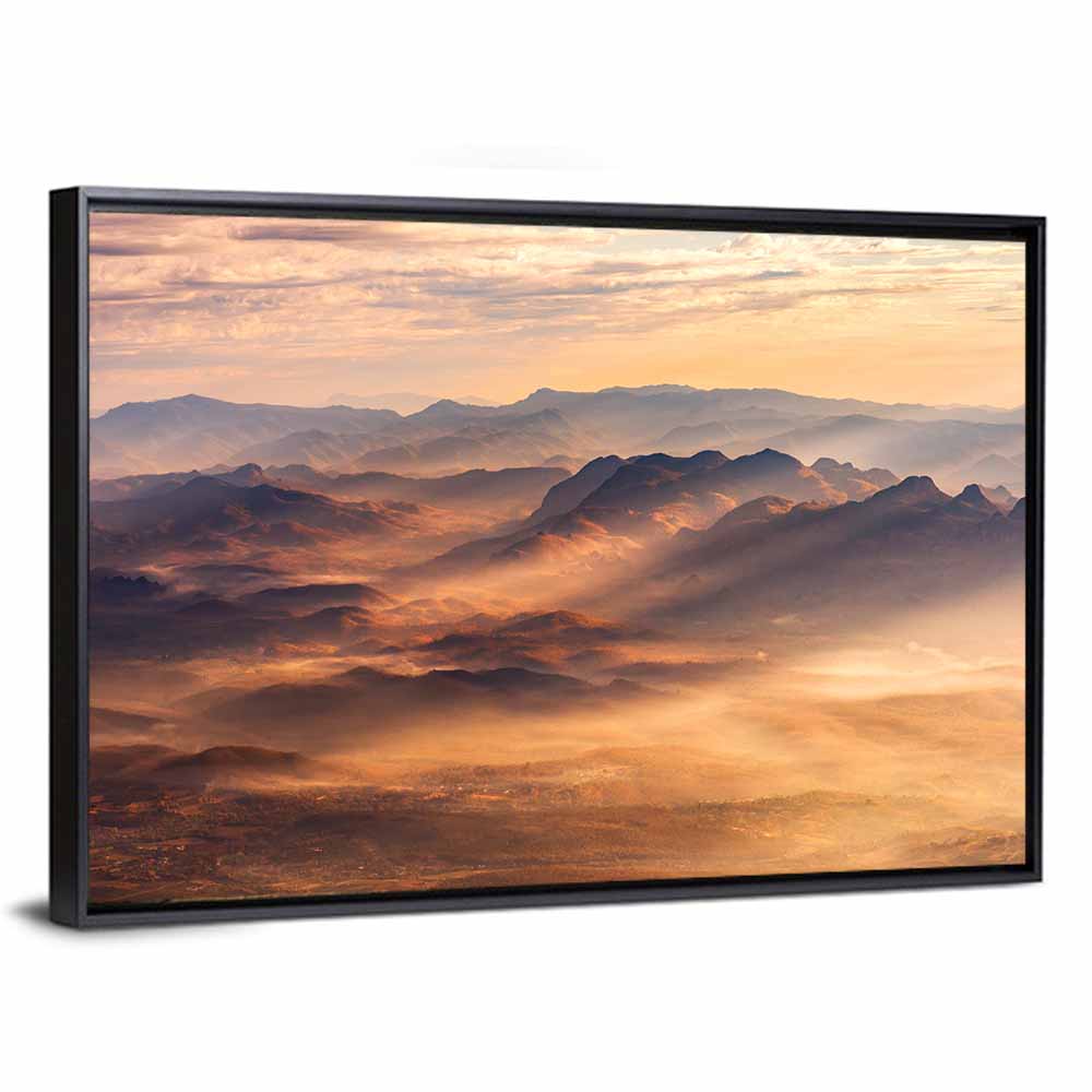 Foggy Chiangdao Mountain Wall Art