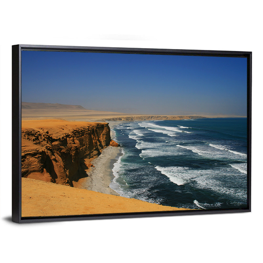 Red Cliffs of Paracas Wall Art