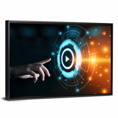 Video Marketing Concept Wall Art