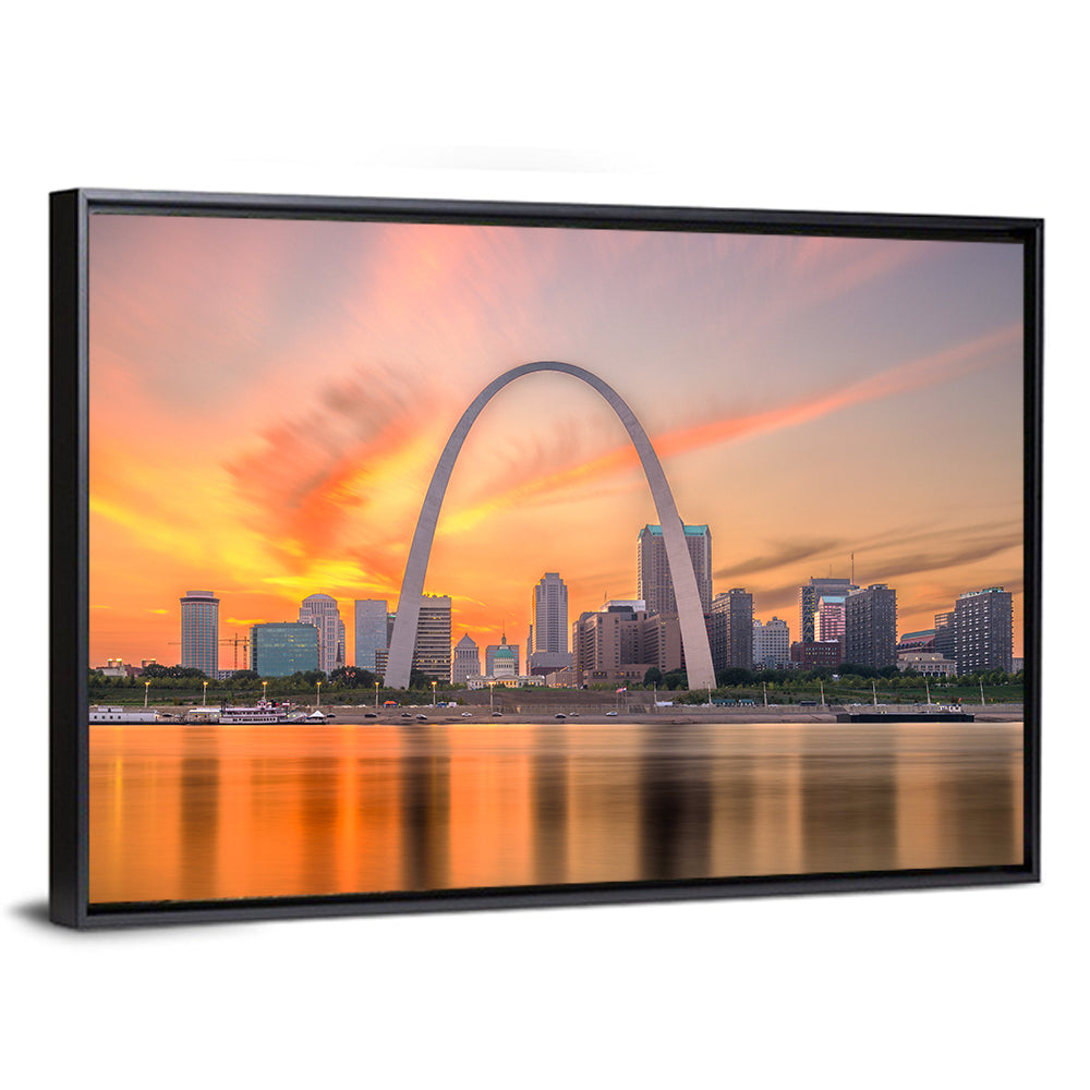 St. Louis Gateway Arch Skyline Wall Art
