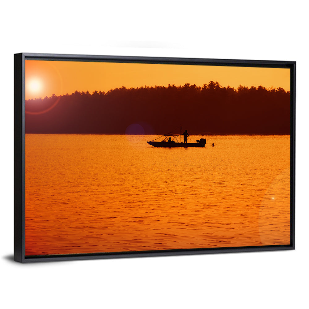 Lake James Sunset Wall Art