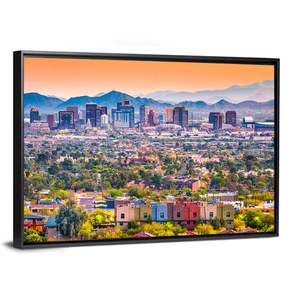 Phoenix Cityscape Wall Art