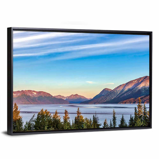 Stunning Alaskan Mountain Lake Wall Art