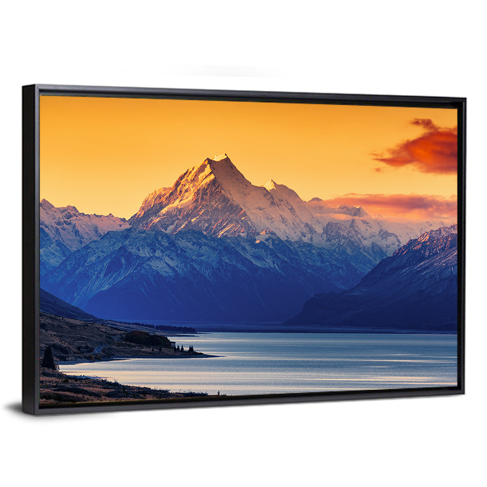Mount Cook & Lake Pukaki Wall Art