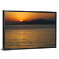 Lake Sevan Sunset Reflection Wall Art