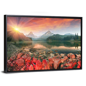 Lake Obersee Sunrise Wall Art