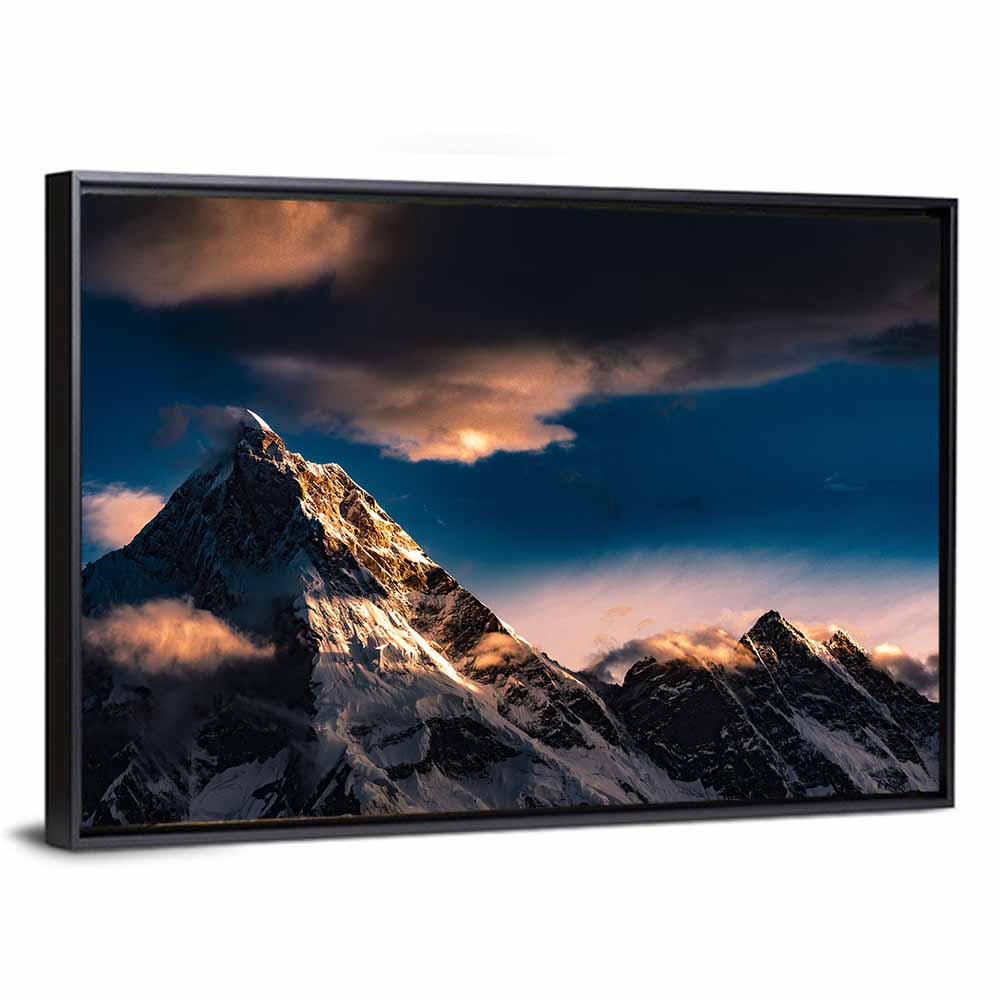 Mt Masherbrum Sunset Wall Art