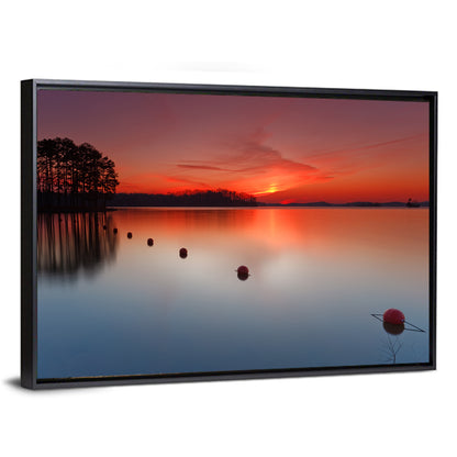 Lake Lanier Sunset Wall Art