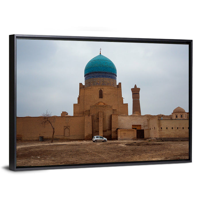 Kalyan Mosque, Bukhara Wall Art as a framed canvas