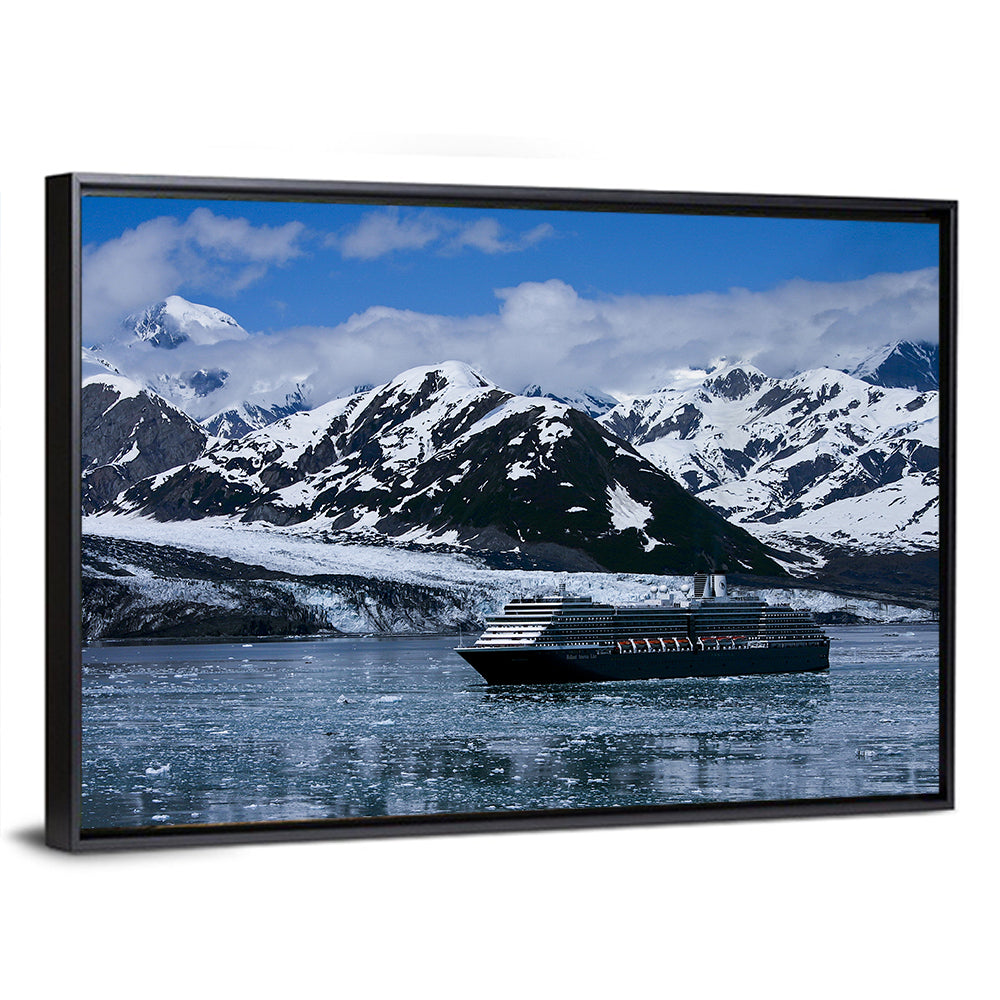 Cruise Ship in Yakutat Bay Wall Art