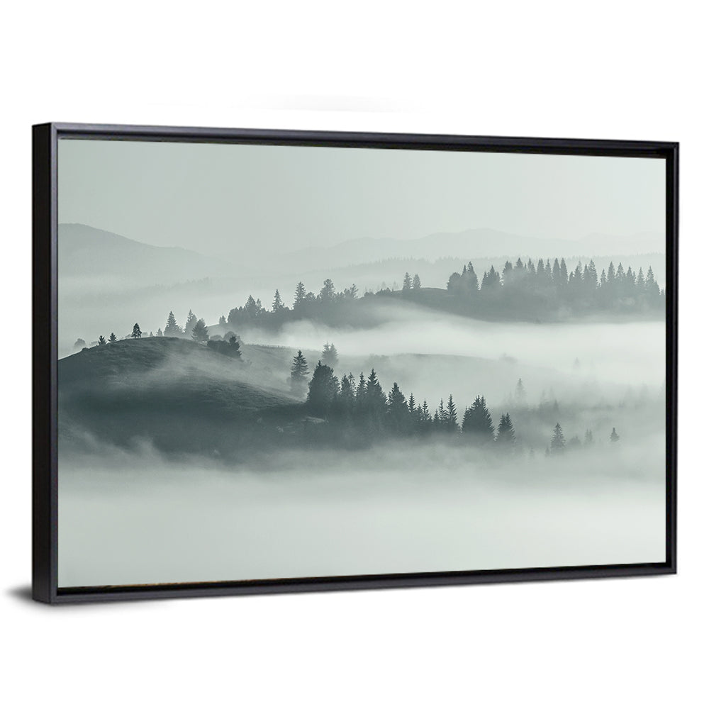 Carpathian Morning Mist Wall Art