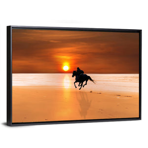 Horse Galloping Wall Art