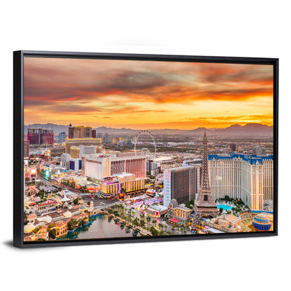 Las Vegas Cityscape Wall Art