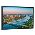 Augusta Savannah River Skyline Wall Art