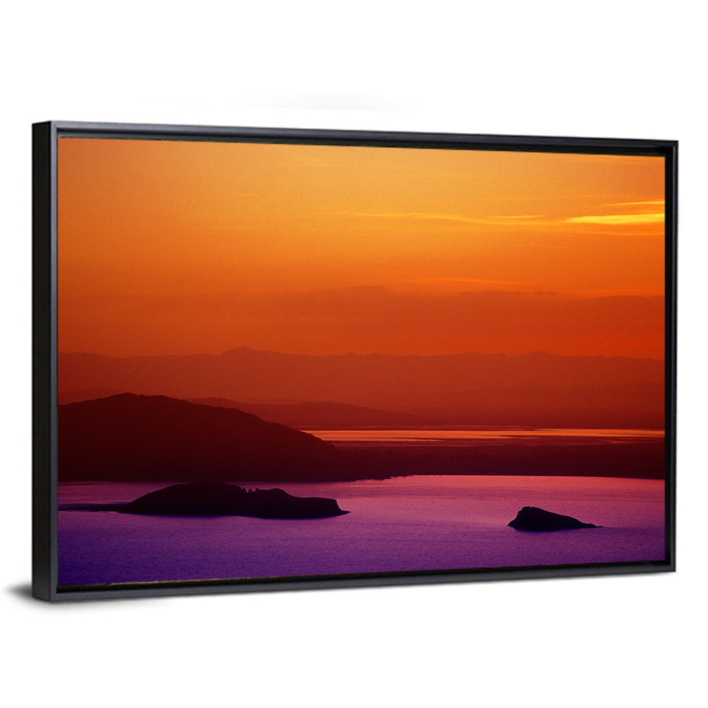 Lake Titicaca Sunset Wall Art