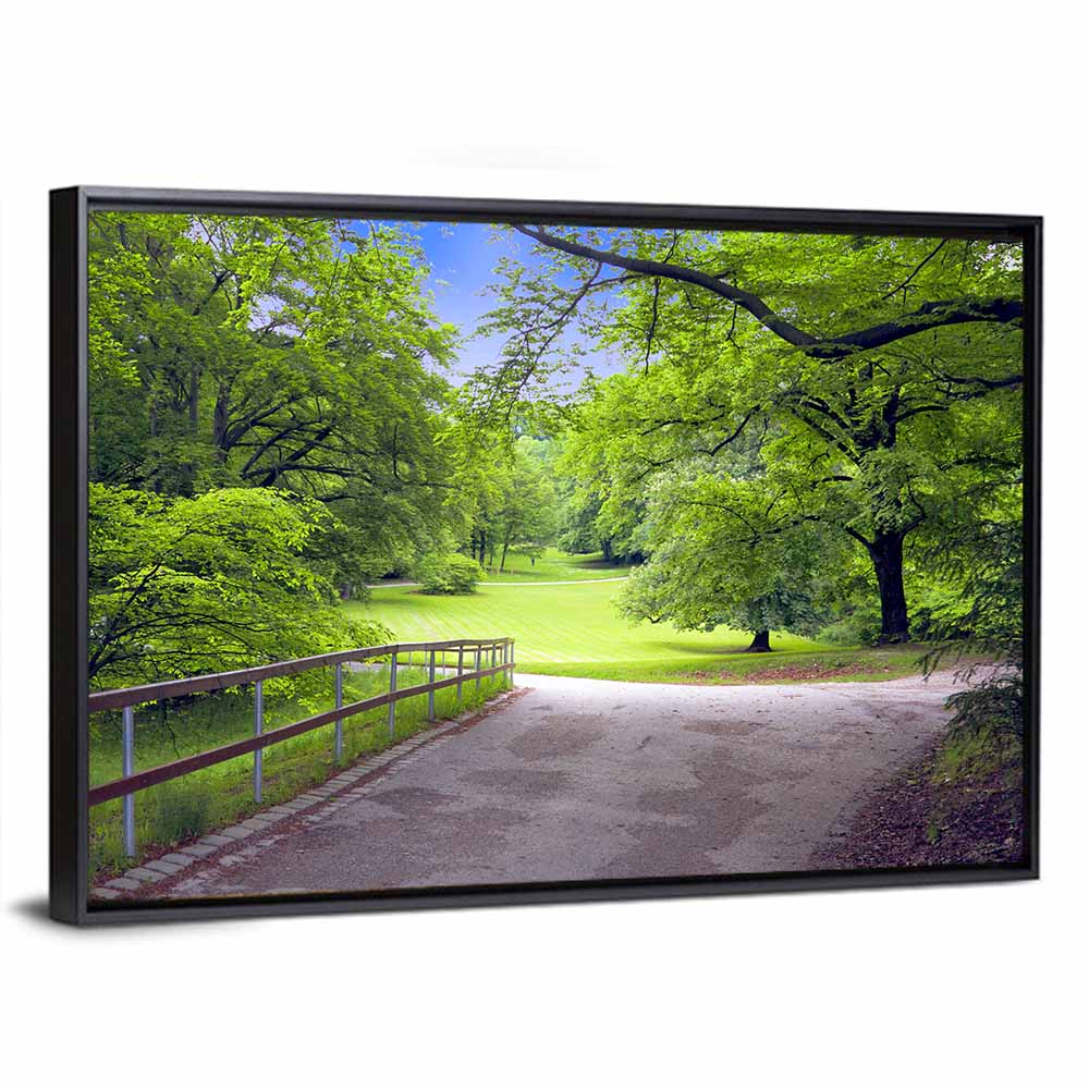 Scenic Summer Park Wall Art