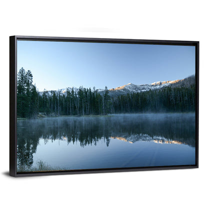 Sylvan Lake Sunset Wall Art