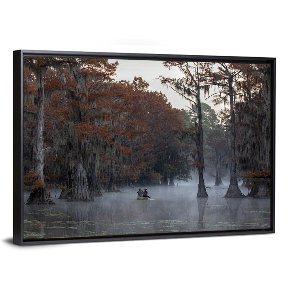 Caddo Lake Morning Mist Wall Art