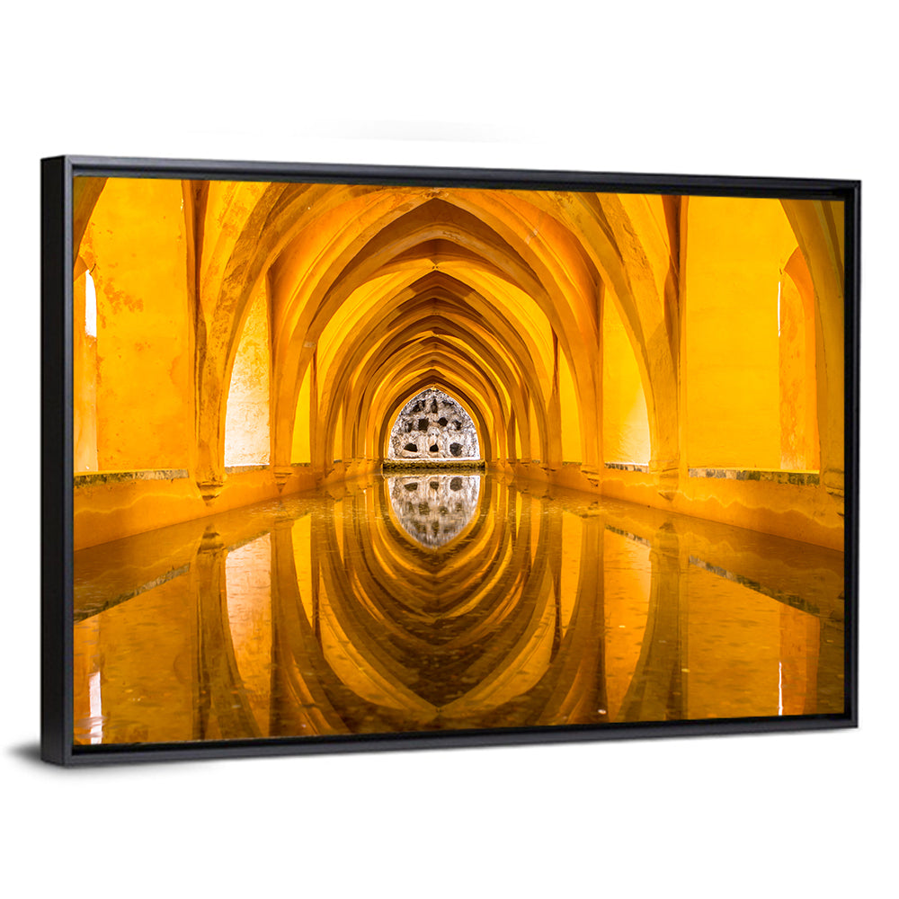 Royal Alcázar Bath Reflections Wall Art