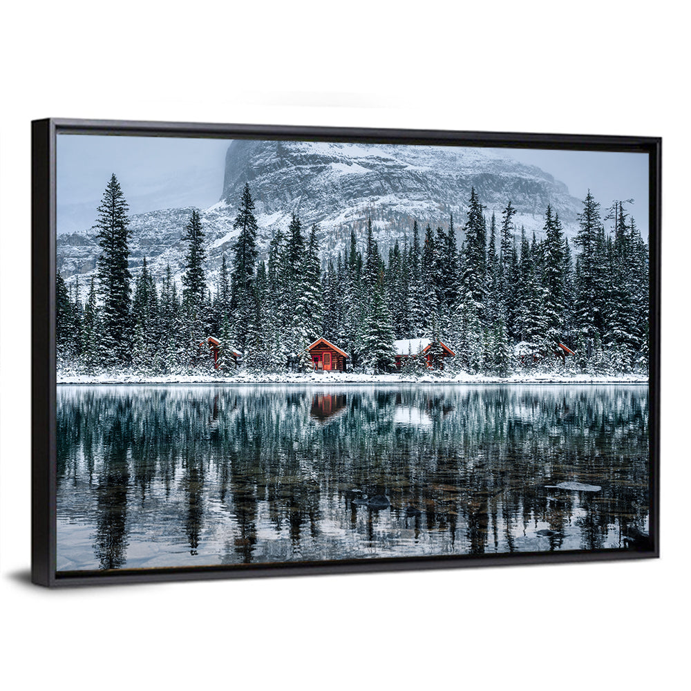 Lake O Hara Winter Wall Art