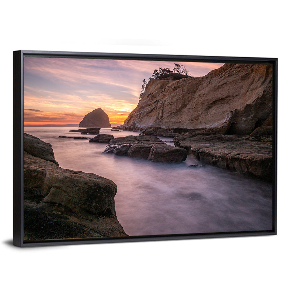 Haystack Rock at Cape Kiwanda Wall Art
