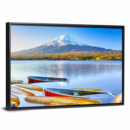 Fuji Mountain Near Kawaguchiko Lake Wall Art