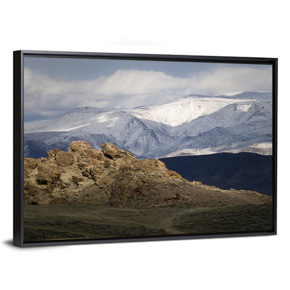 Wonderstone Snow-dusted Mountains Wall Art