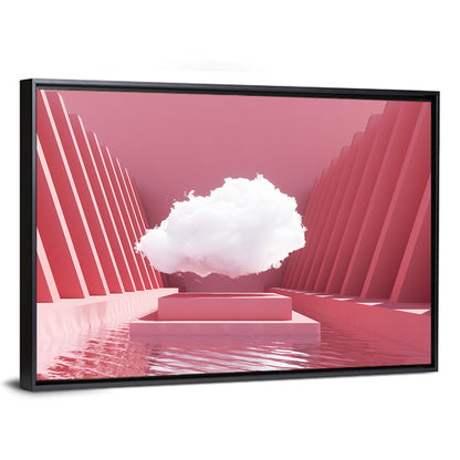 Cloud In Pool Wall Art