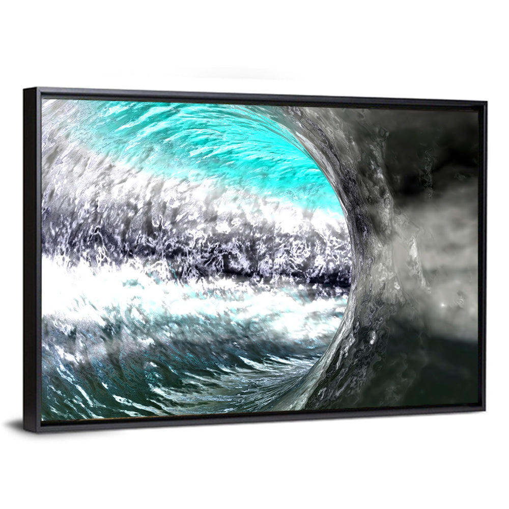 Water Tunnel Concept Wall Art