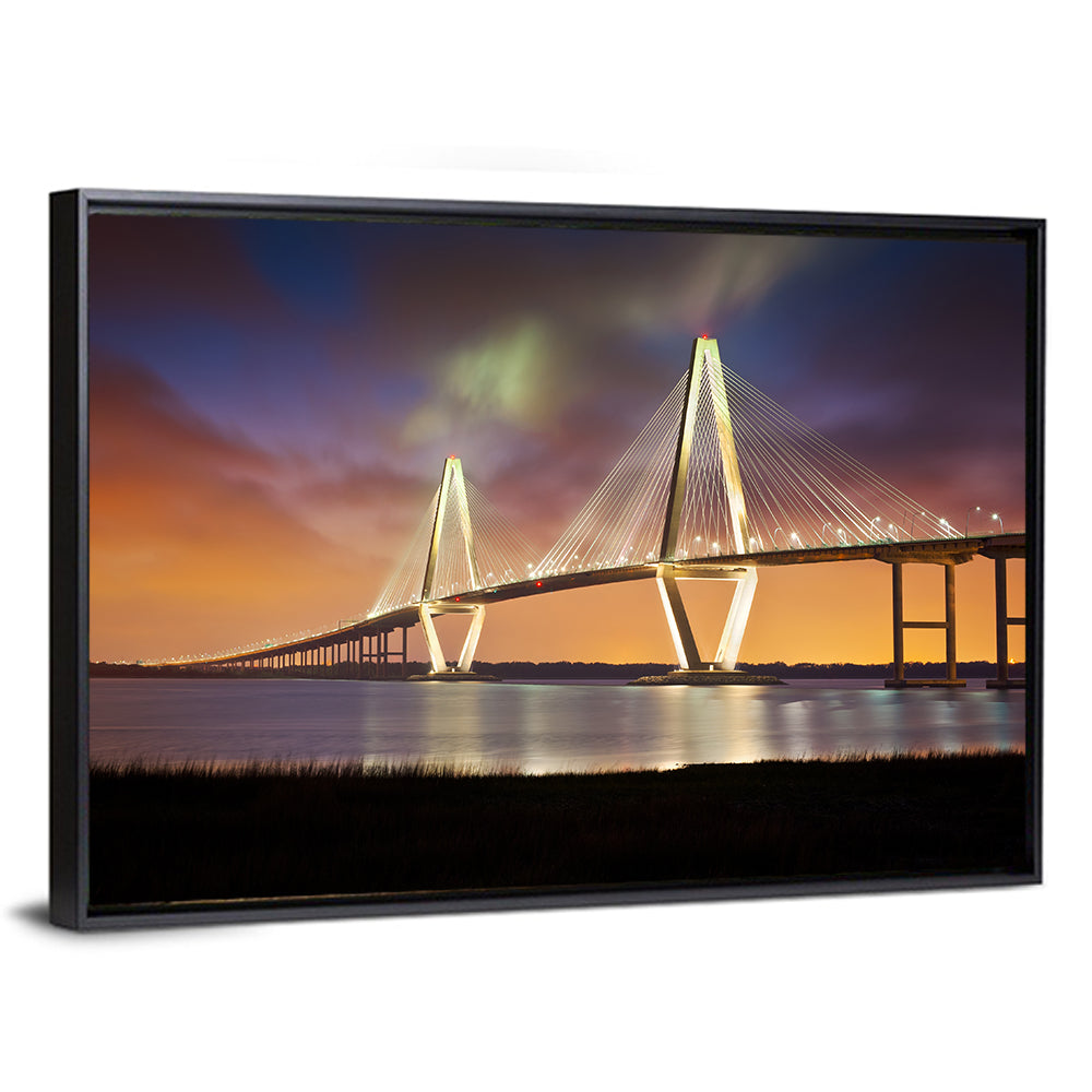 Arthur Ravenel Jr. Bridge at Dusk Wall Art
