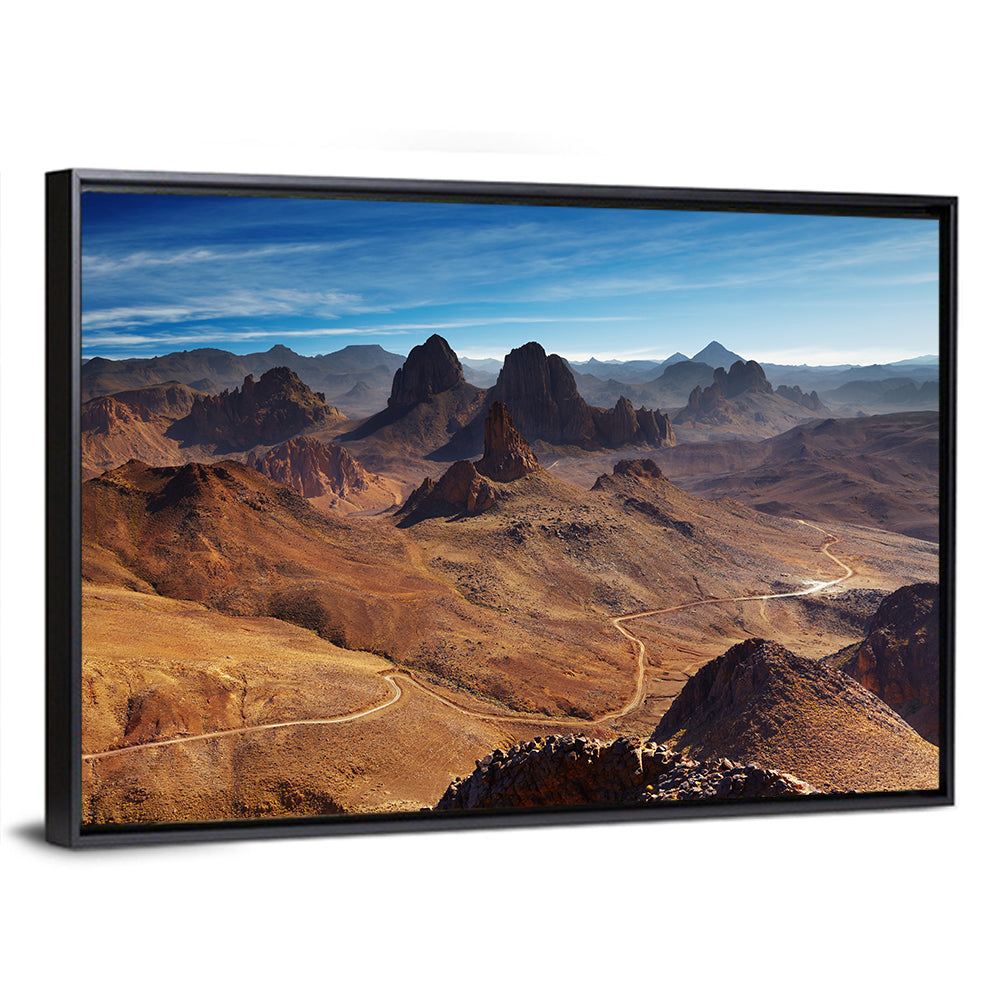 Hoggar Mountain Road Wall Art