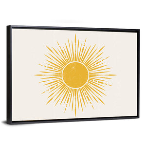 Sun Boho Minimalist II Wall Art