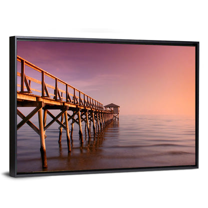 Gulf of Mexico Pier Wall Art