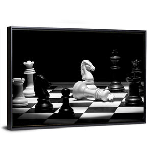 Chess Game Wall Art