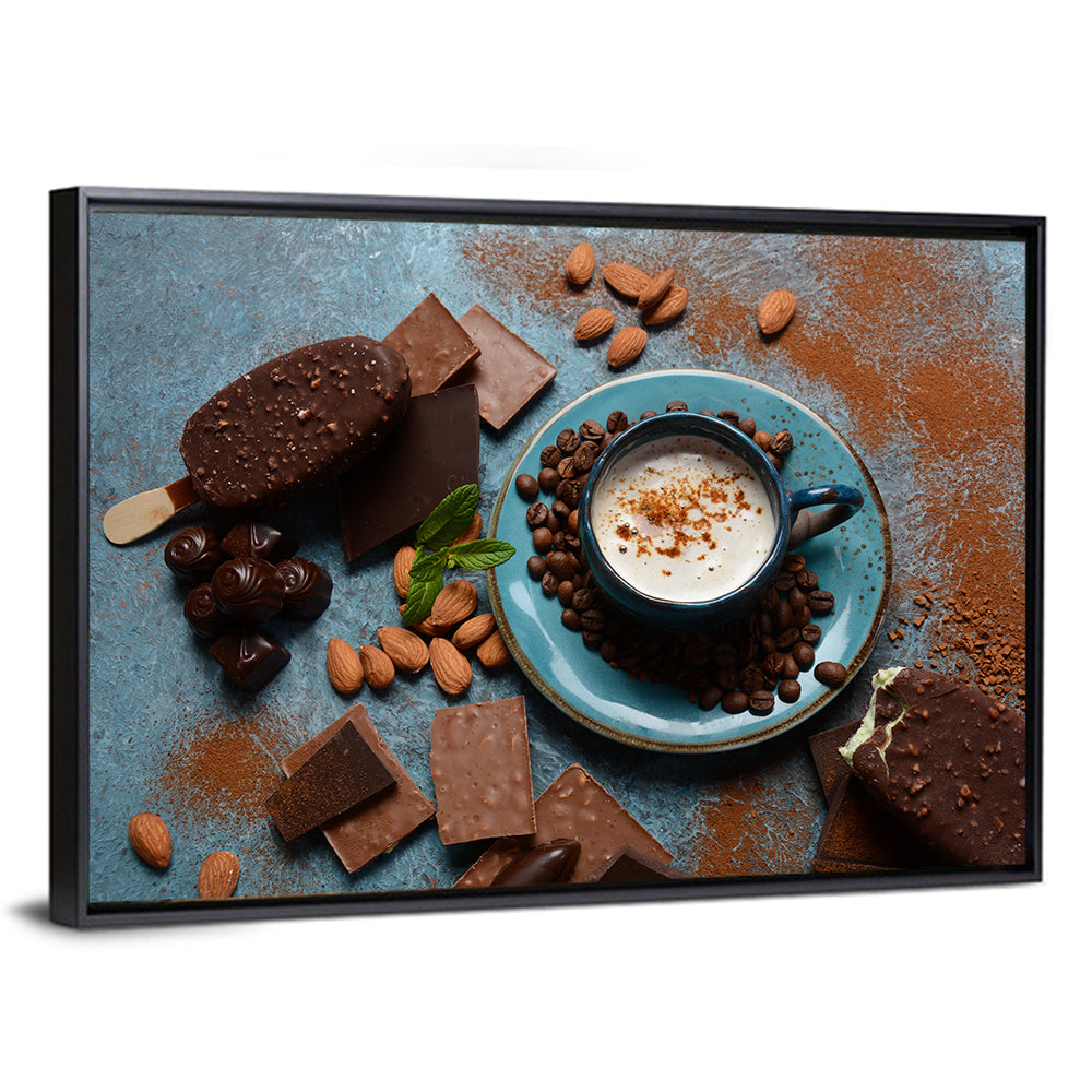 Coffee and Ice Cream Still Life Wall Art