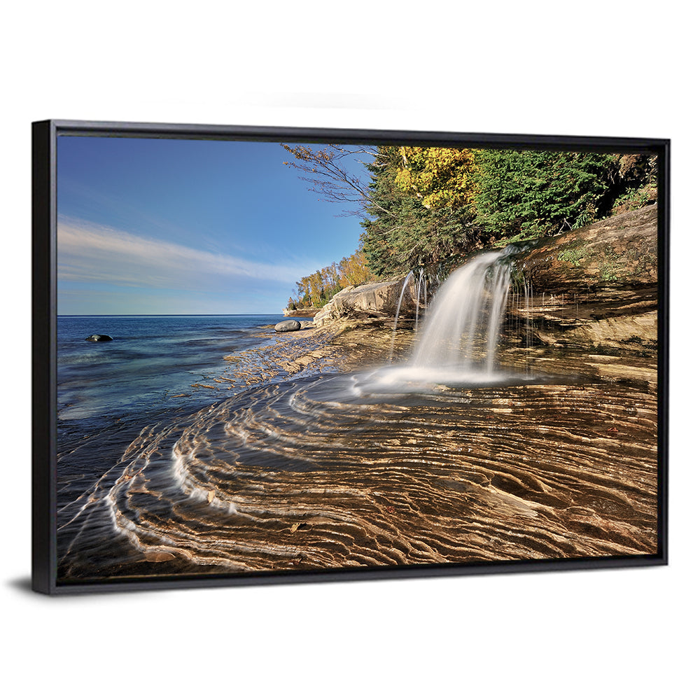 Little Miners Falls Waterfall Wall Art