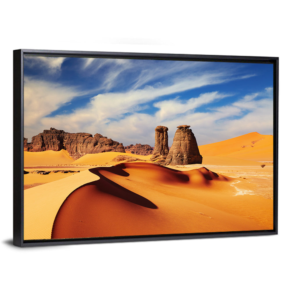 Tadrart Rouge Sand Dunes Wall Art