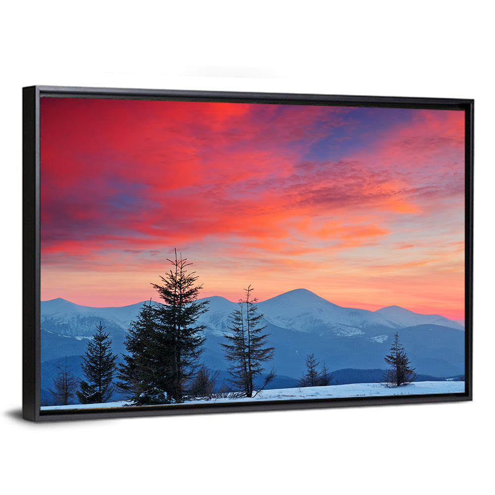Chernogora Mountains at Sunset Wall Art