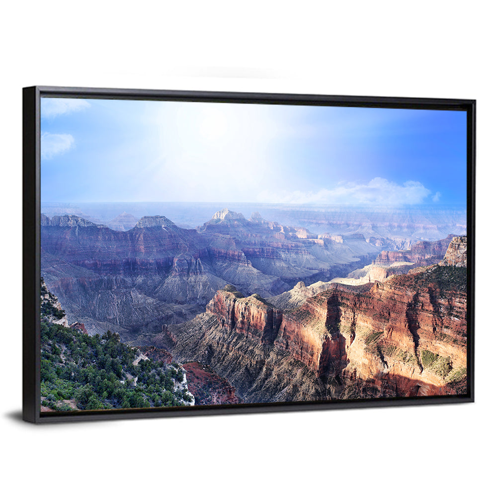 Grand Canyon Sunlit Vista Wall Art