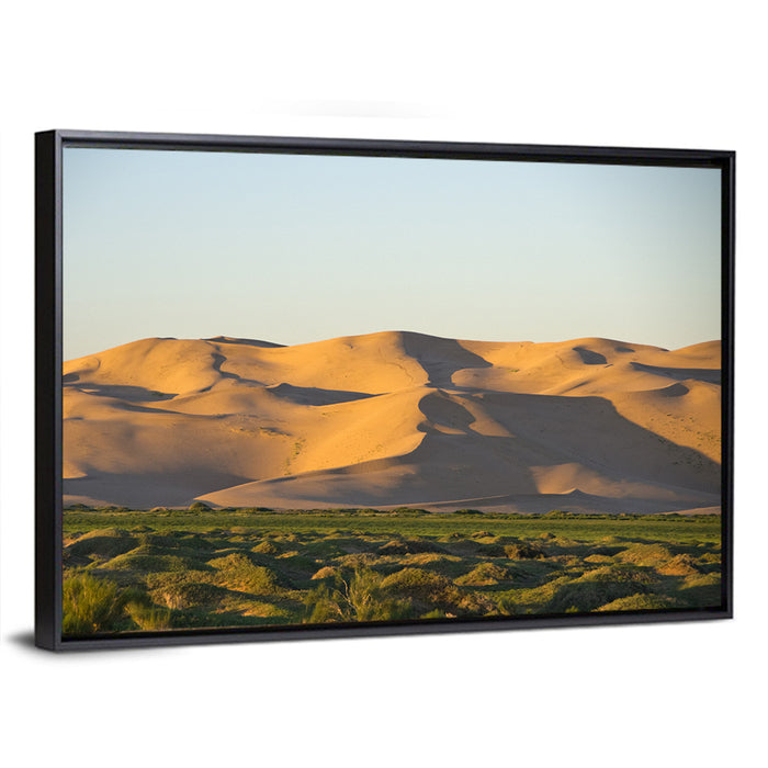 Goby Desert Dunes Wall Art as a framed canvas