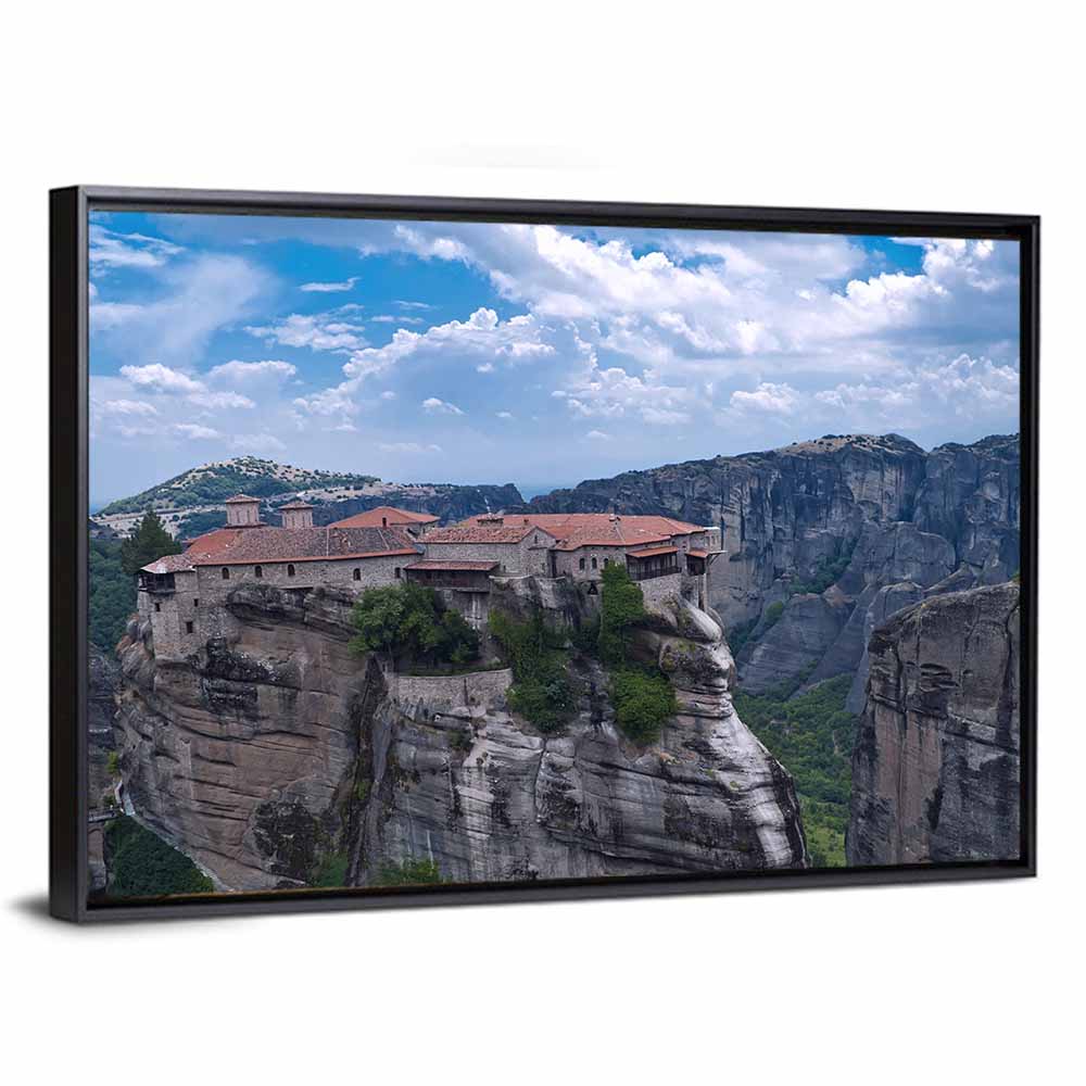 Meteora Cliffside Monastery Wall Art