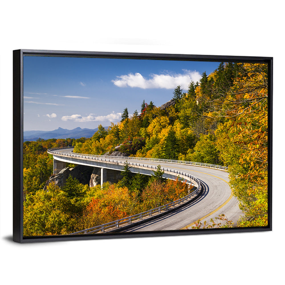 Linn Cove Viaduct at Grandfather Mountain Wall Art