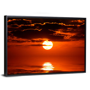 Caribbean Coast Sunset Wall Art