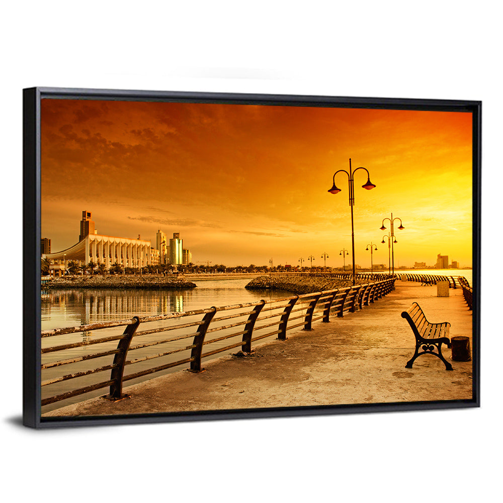 National Assembly at Golden Hour Wall Art