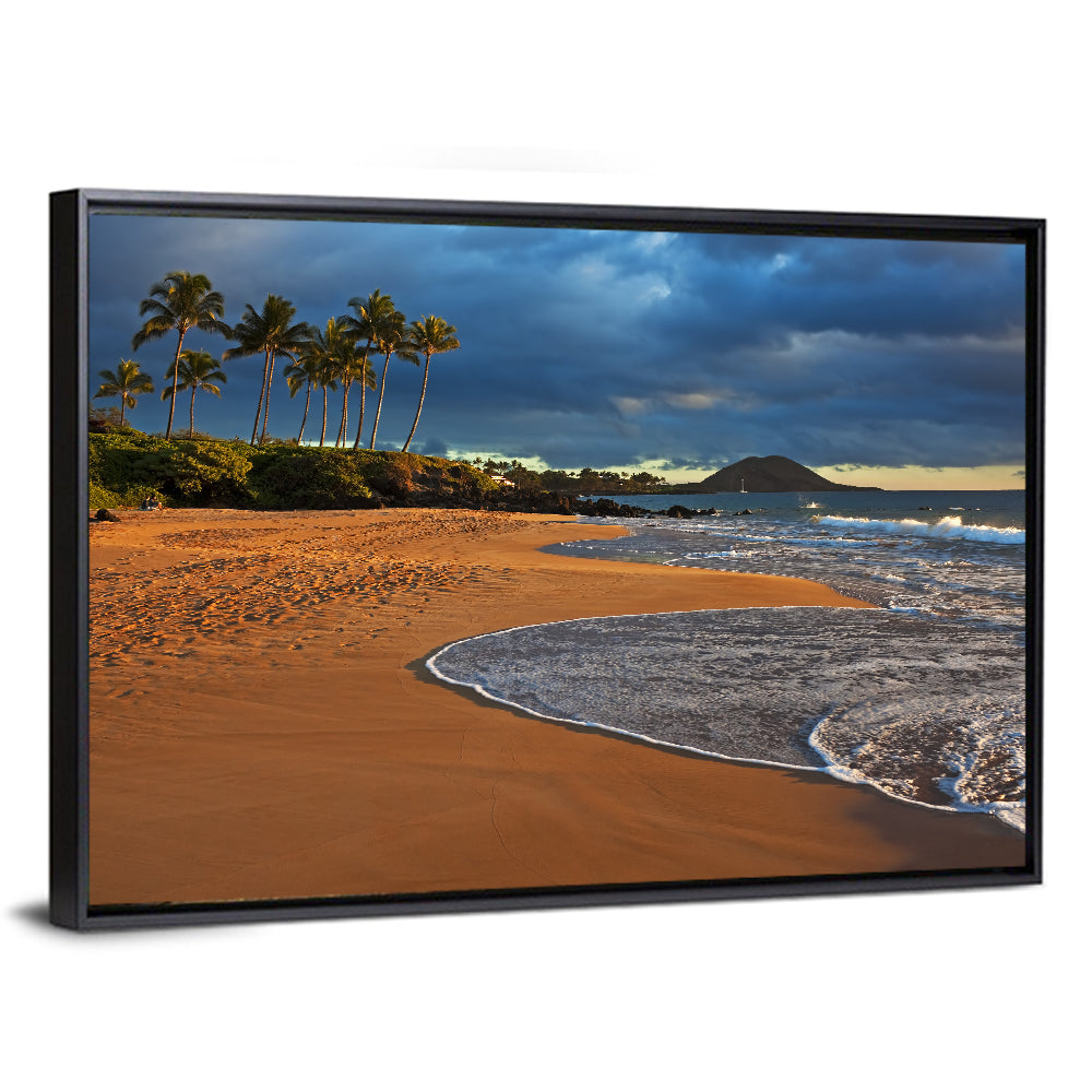 Poolenalena Beach Sunset Wall Art