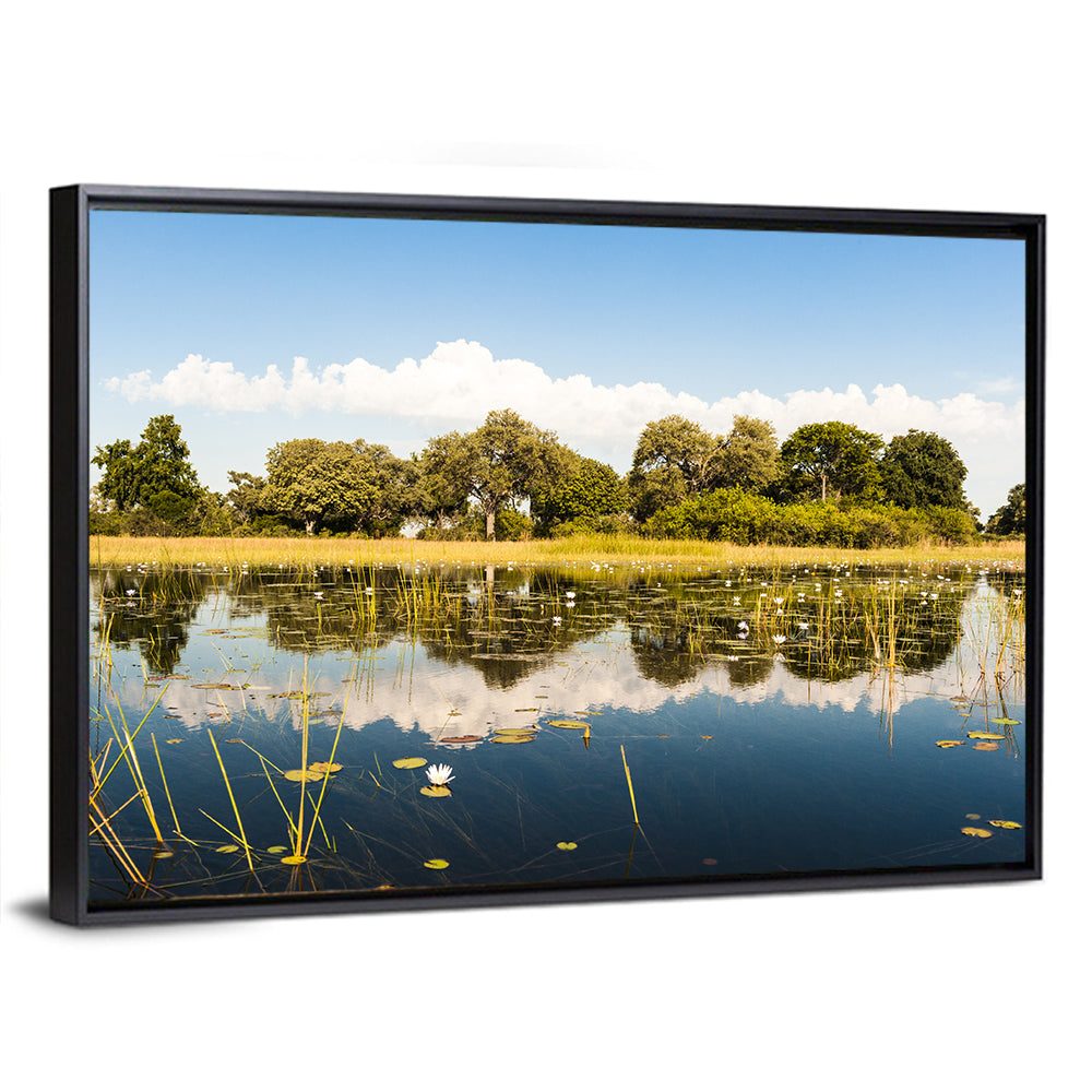 Okavango Delta Waterlilies Wall Art