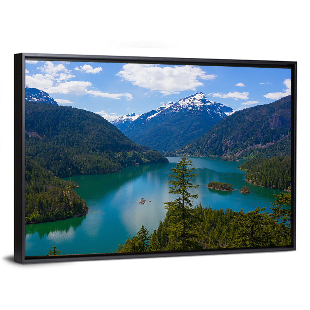 Diablo Lake Reflections Wall Art