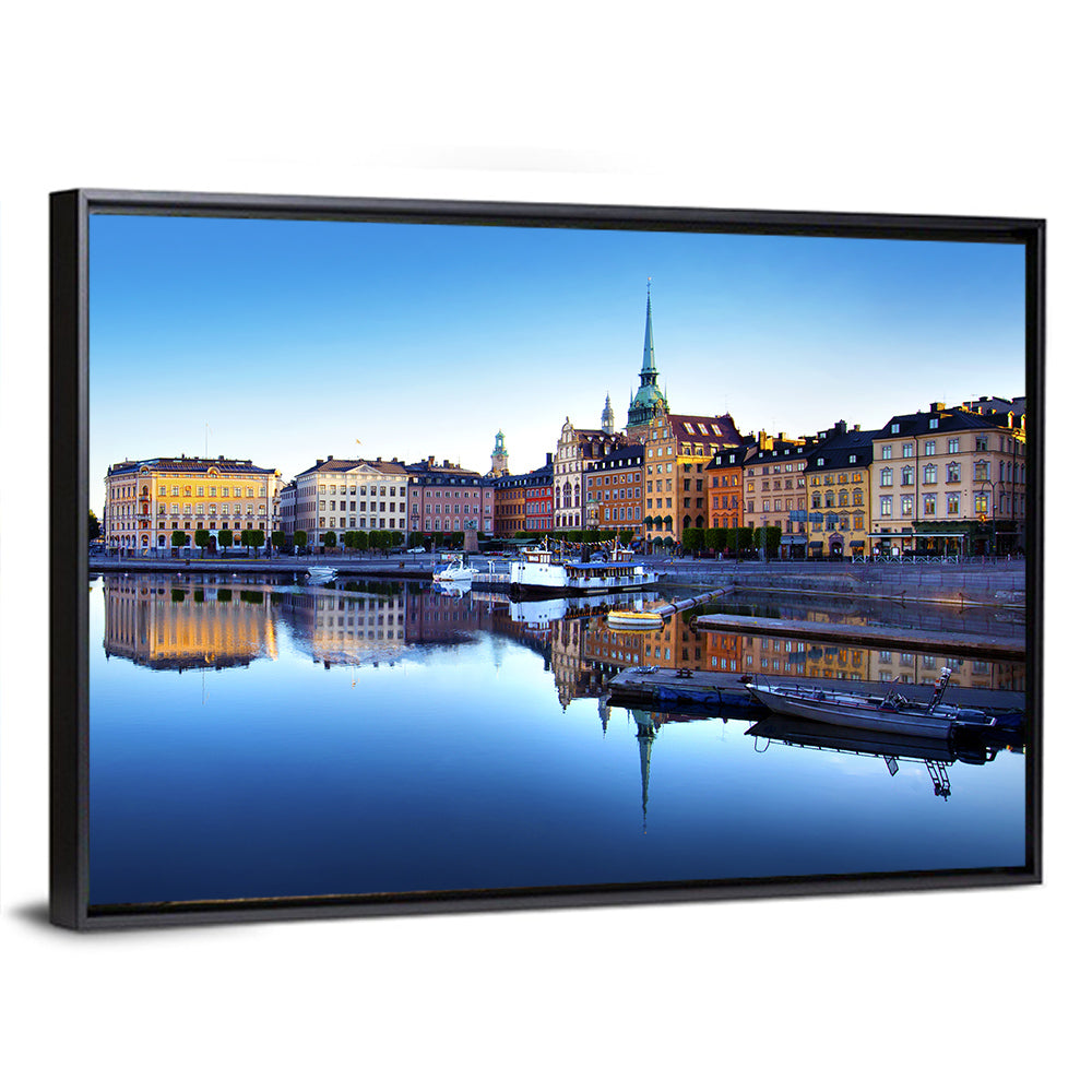 Gamla Stan Stockholm Skyline Wall Art