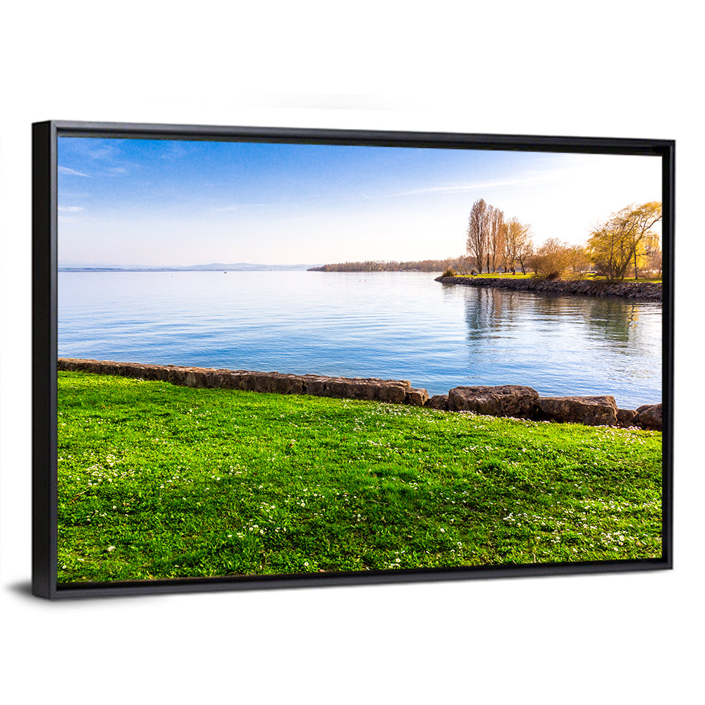 Lake Neuchatel Meadow Wall Art