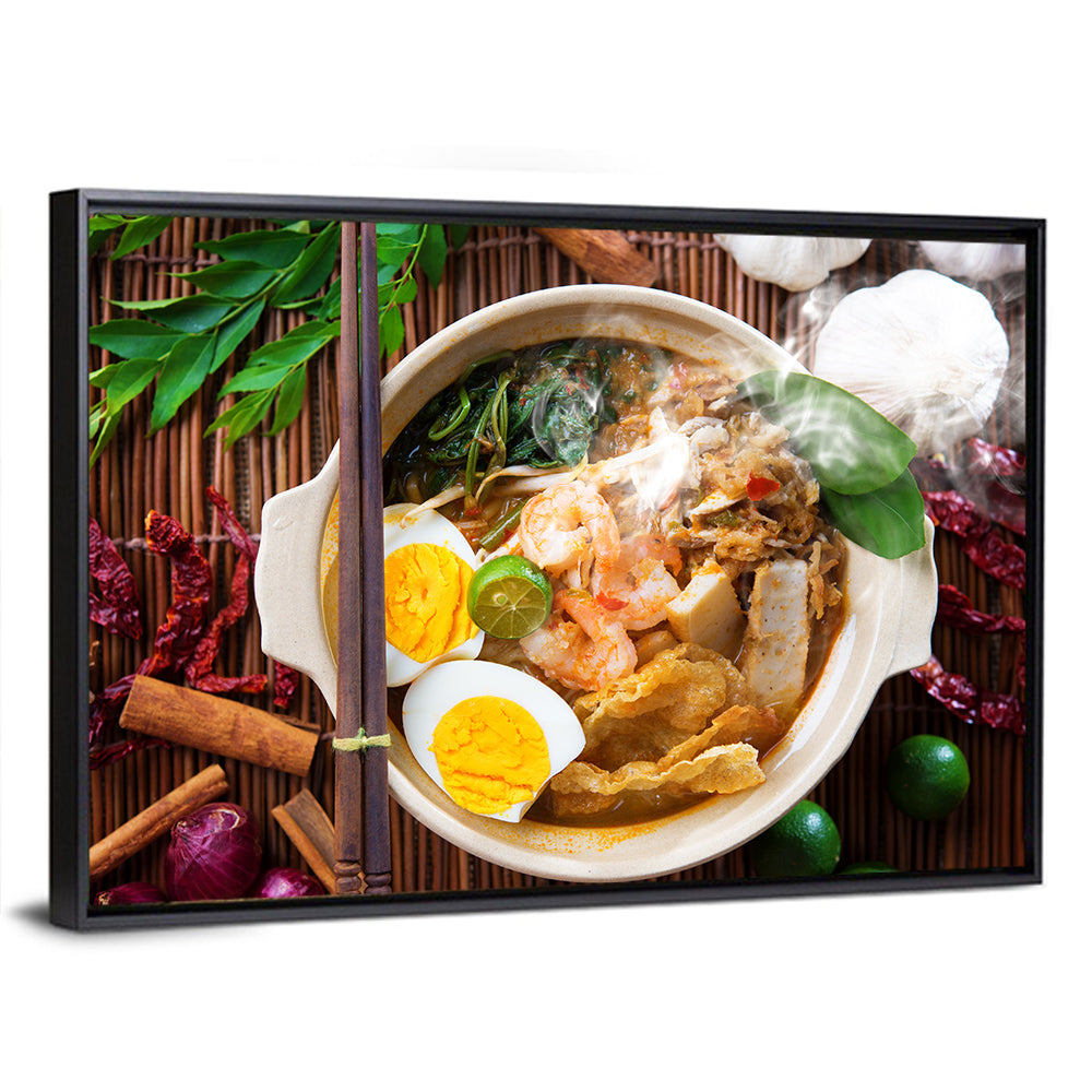 Malaysian Prawn Mee Bowl Wall Art